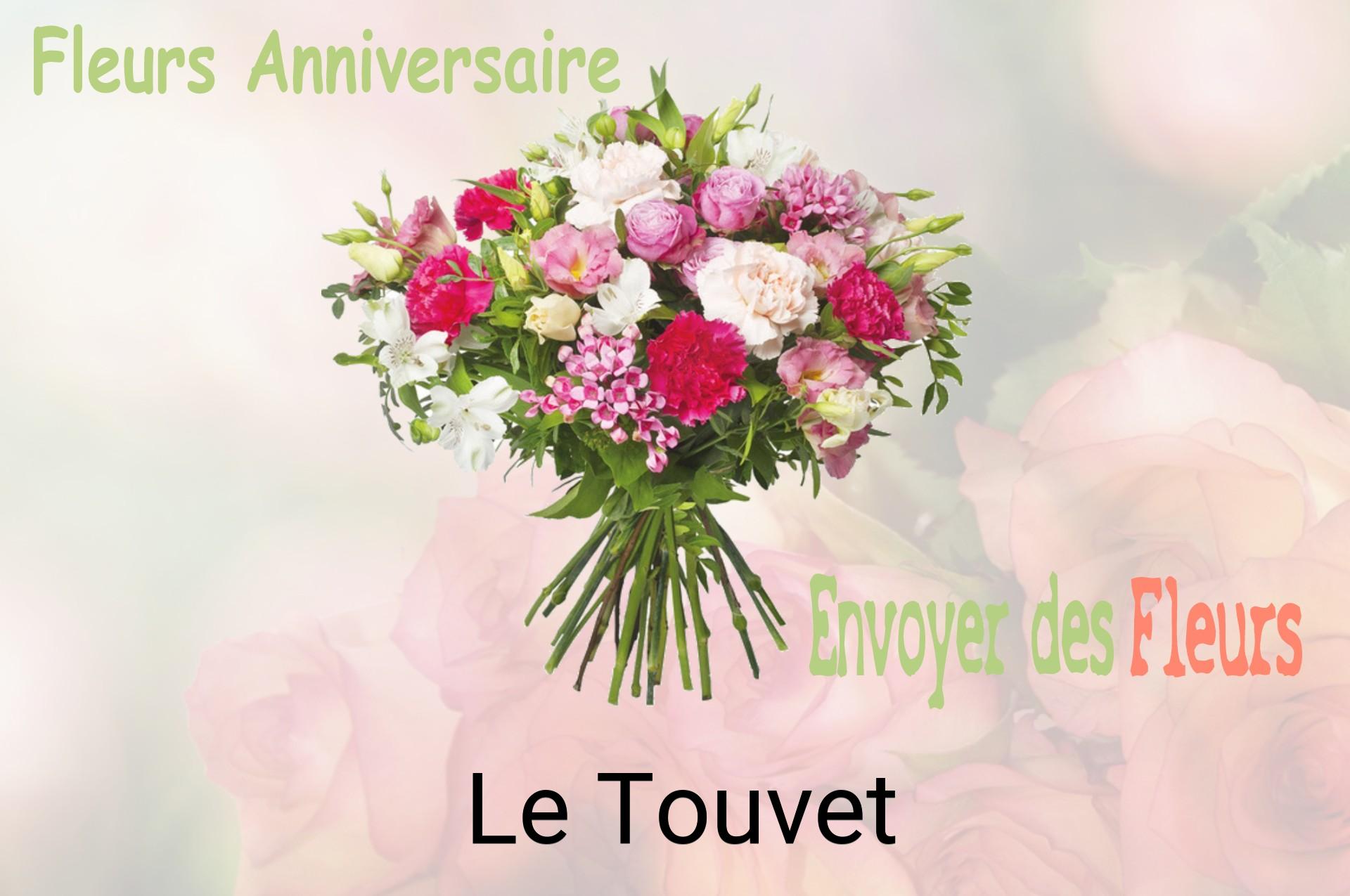 Bouquet de fleurs d’anniversaire livré à Le Touvet